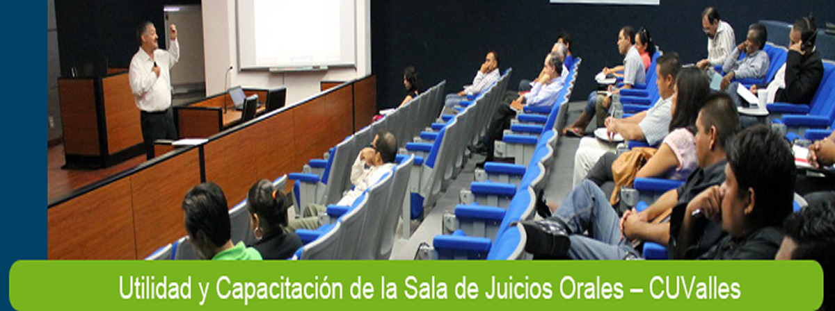 Utilidad y Capacitación de la Sala de Juicios Orales