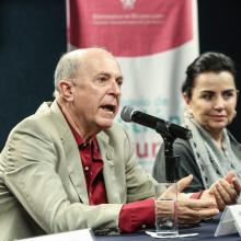 Dr. Miguel Ángel Navarro Navarro, Rector del CUValles en el Coloquio de Gestión Cultural