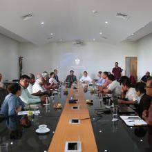 Reunión entre la Unión Nacional de Cañeros y CUValles