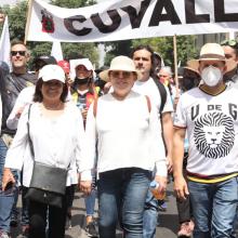 CUValles presente en la Mega Marcha por la Autonomía Universitaria 