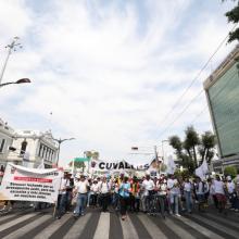 Mega Marcha por la Autonomía Universitaria CUValles