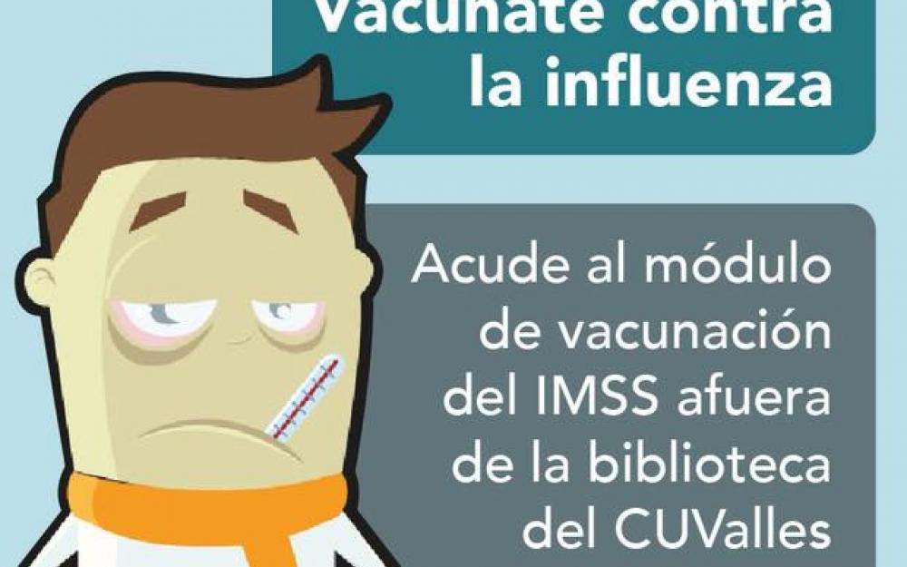 Instalan centro de vacunación contra la influenza Centro